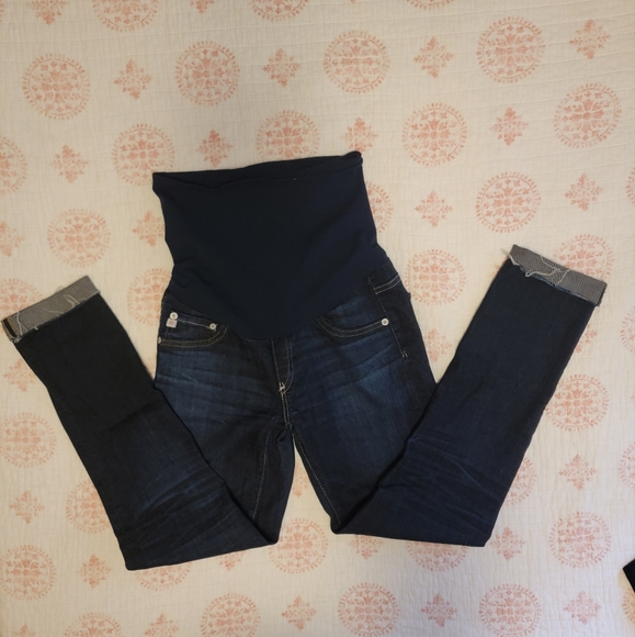 AG Adriano Goldschmied Denim Maternity Leggings - Picture 13 of 14